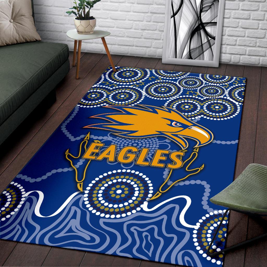 Eagles Indigenous Area Rug West Coast - Vibe Hoodie Shop