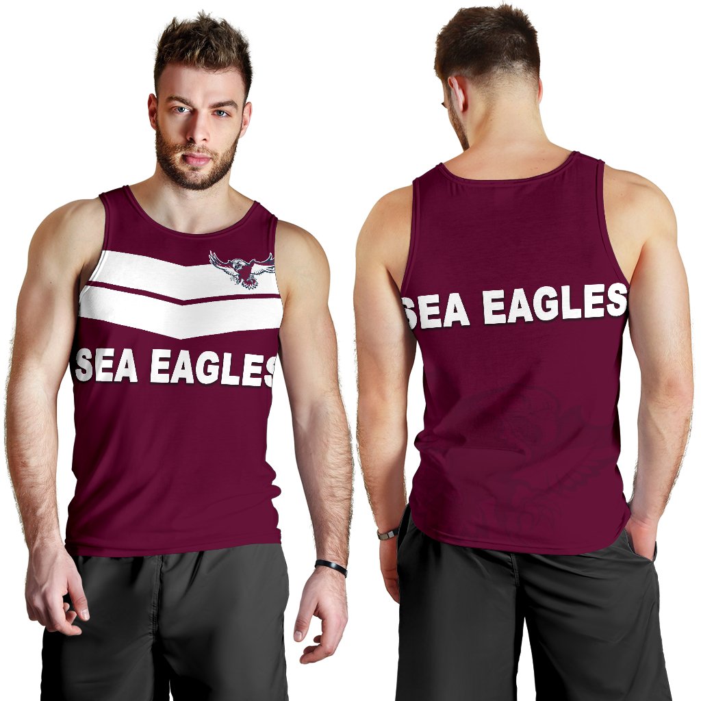 Warringah Men's Tank Top Sea Eagles Original - Vibe Hoodie Shop