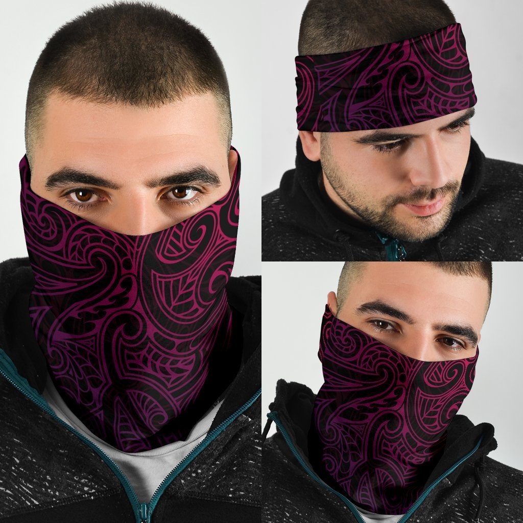 New Zealand Maori Bandana - Pink - Vibe Hoodie Shop