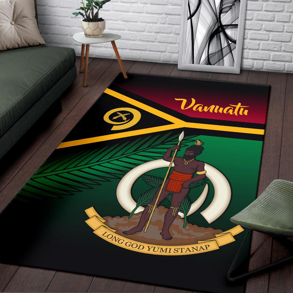 Vanuatu Rugby Area Rug Proud Vibes - Vibe Hoodie Shop