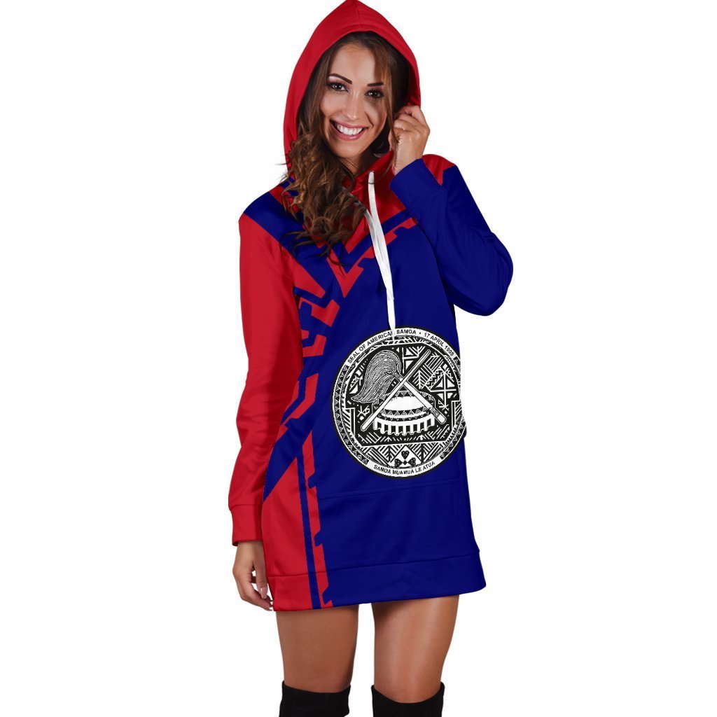 American Samoa Hoodie Dress Premium Style - Vibe Hoodie Shop