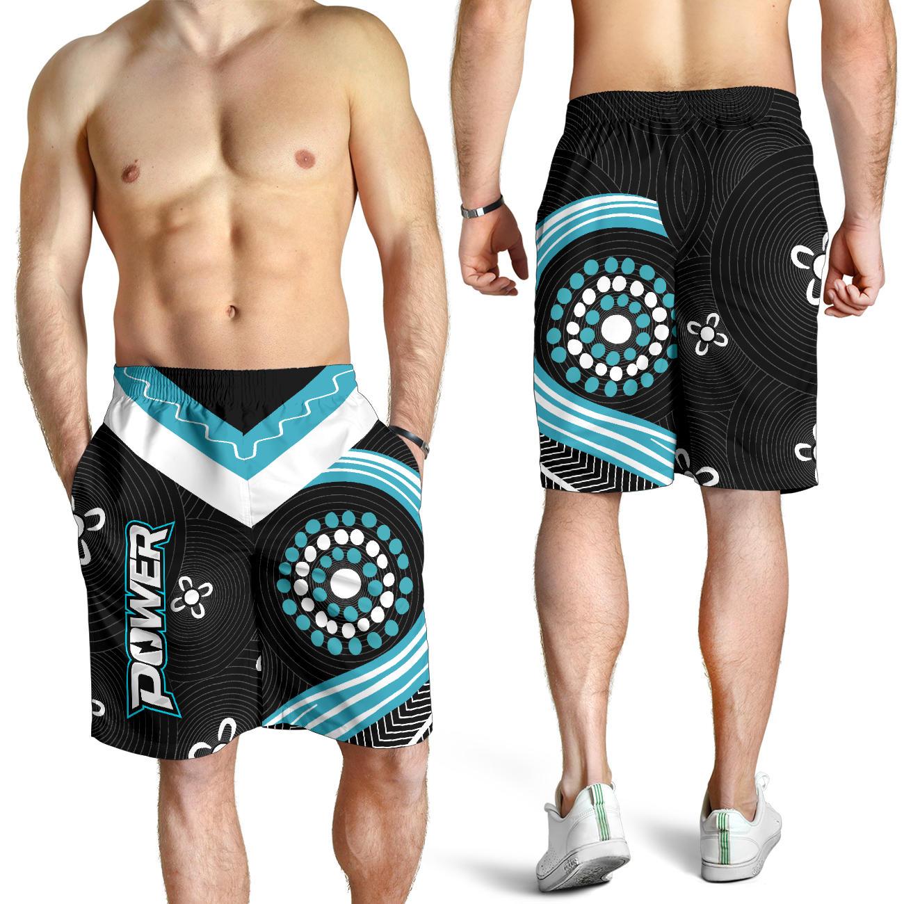 We Are Port Adelaide Men Shorts Power - Vibe Hoodie Shop