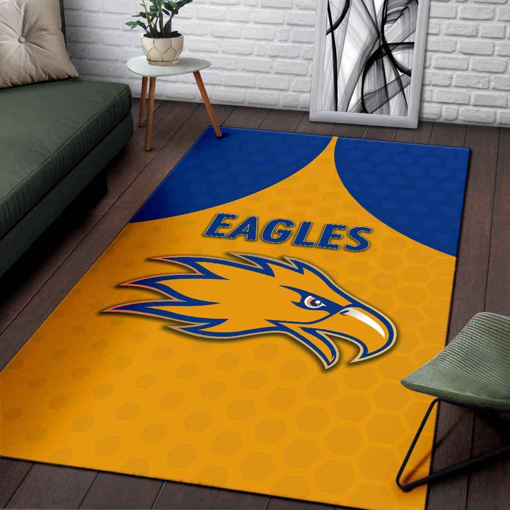 Eagles Area Rug West Coast - Gold - Vibe Hoodie Shop