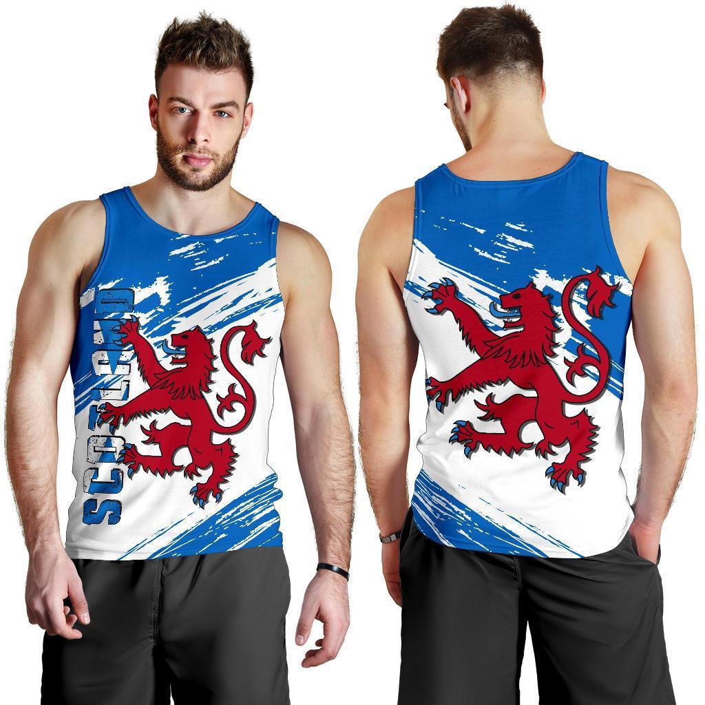 Scotland State Men's Tank Top Original - Vibe Hoodie Shop