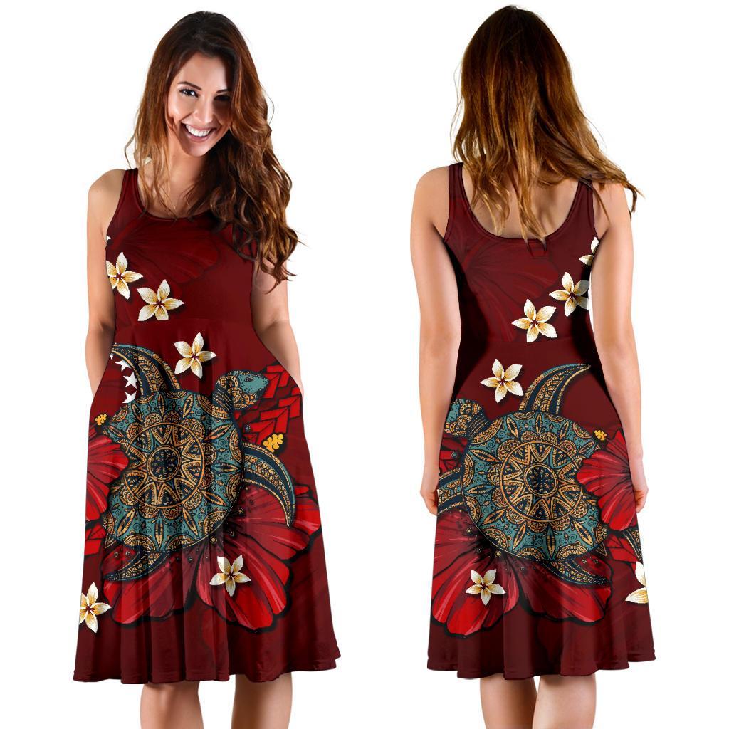 cook-islands-dress-red-turtle-tribal