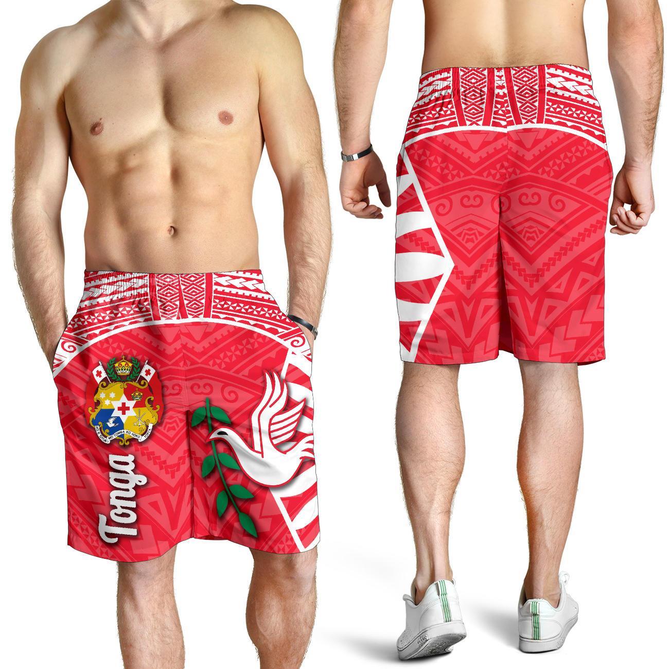 Tonga Men Shorts Rugby Style - Vibe Hoodie Shop