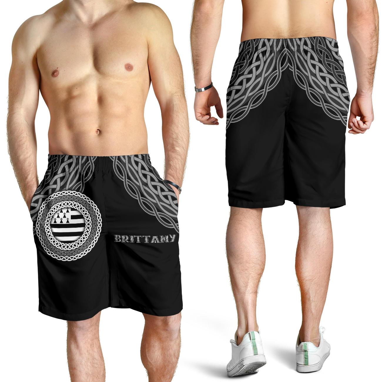 Brittany Celtic Men's Shorts - Celtic Pride - Vibe Hoodie Shop