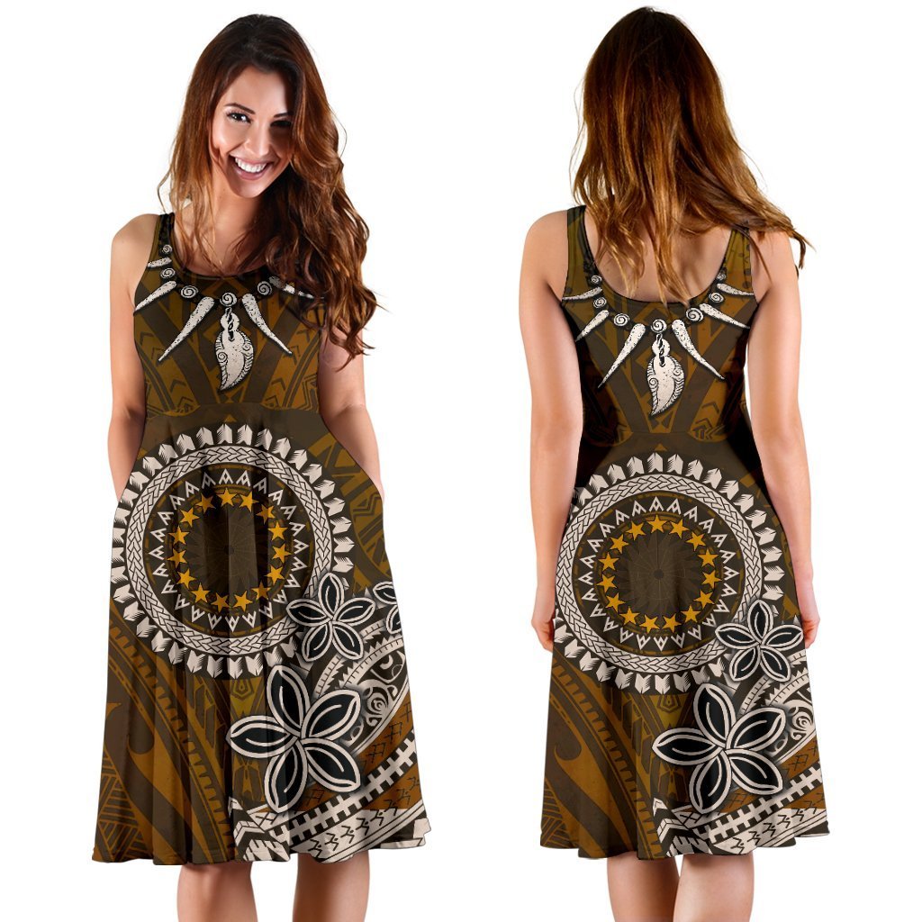 cook-islands-custom-personalised-womens-dress-polynesian-boar-tusk