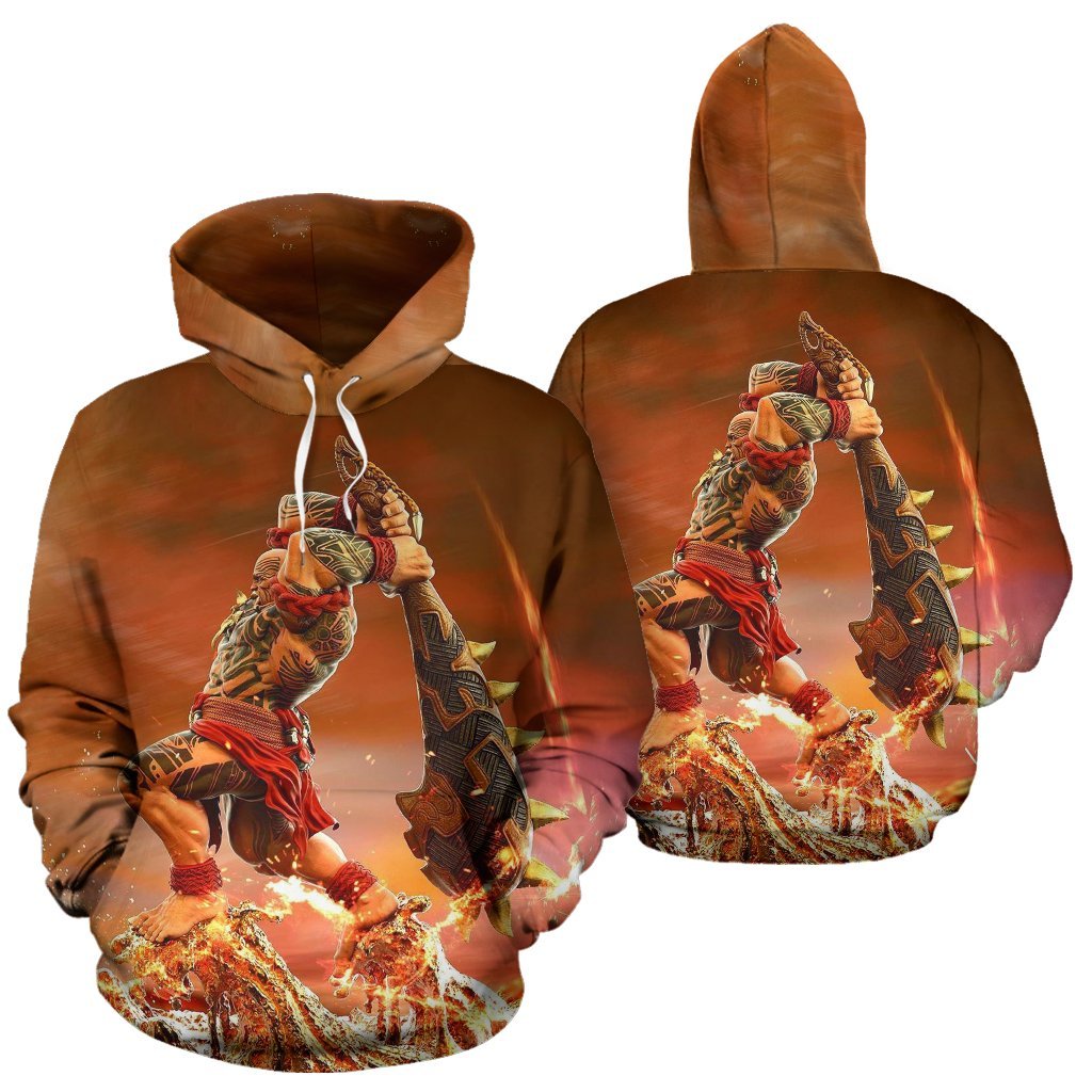 Tumatauenga The Maori God Of War New Zealand Hoodie - Vibe Hoodie Shop