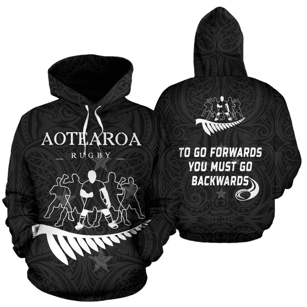 New Zealand Maori Haka Rugby Sayings Hoodie - Vibe Hoodie Shop