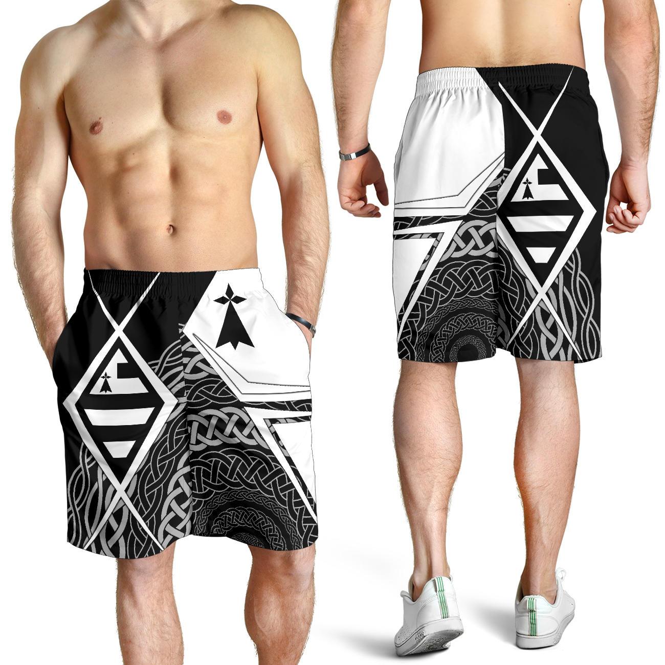 Brittany Celtic Men's Shorts - Brittany Legend - Vibe Hoodie Shop