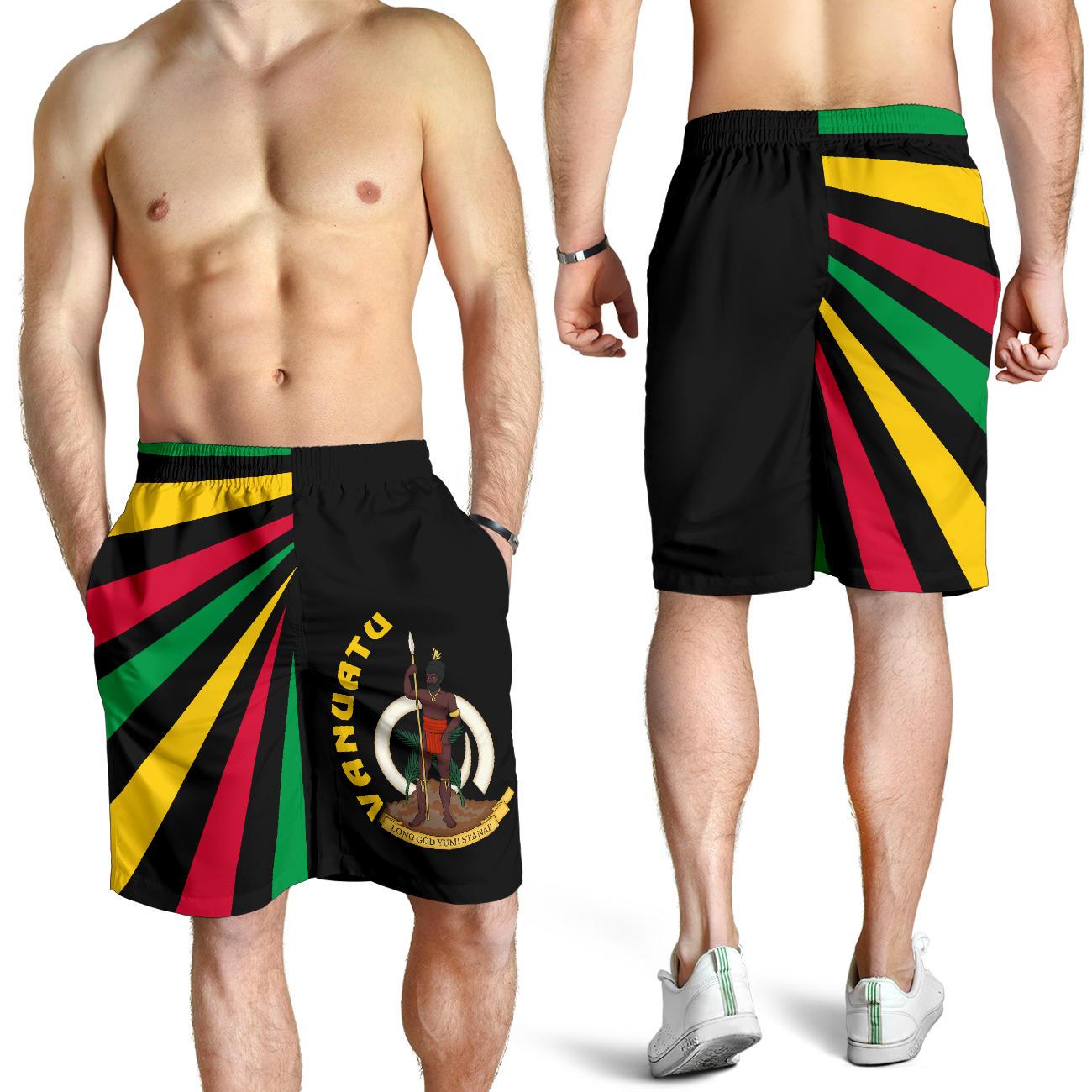 Vanuatu Rugby Men Shorts Creative Style - Vibe Hoodie Shop