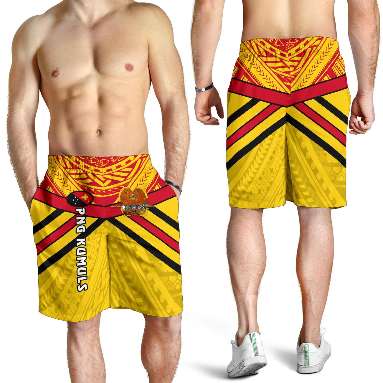 Papua New Guinea Rugby Men Shorts PNG - The Kumuls - Vibe Hoodie Shop