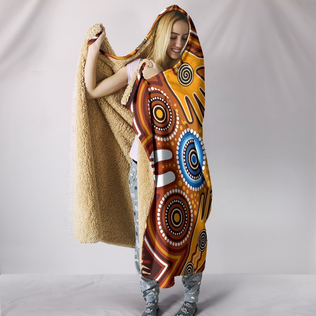aboriginal-hooded-blanket-indegenous-dot-painting-art
