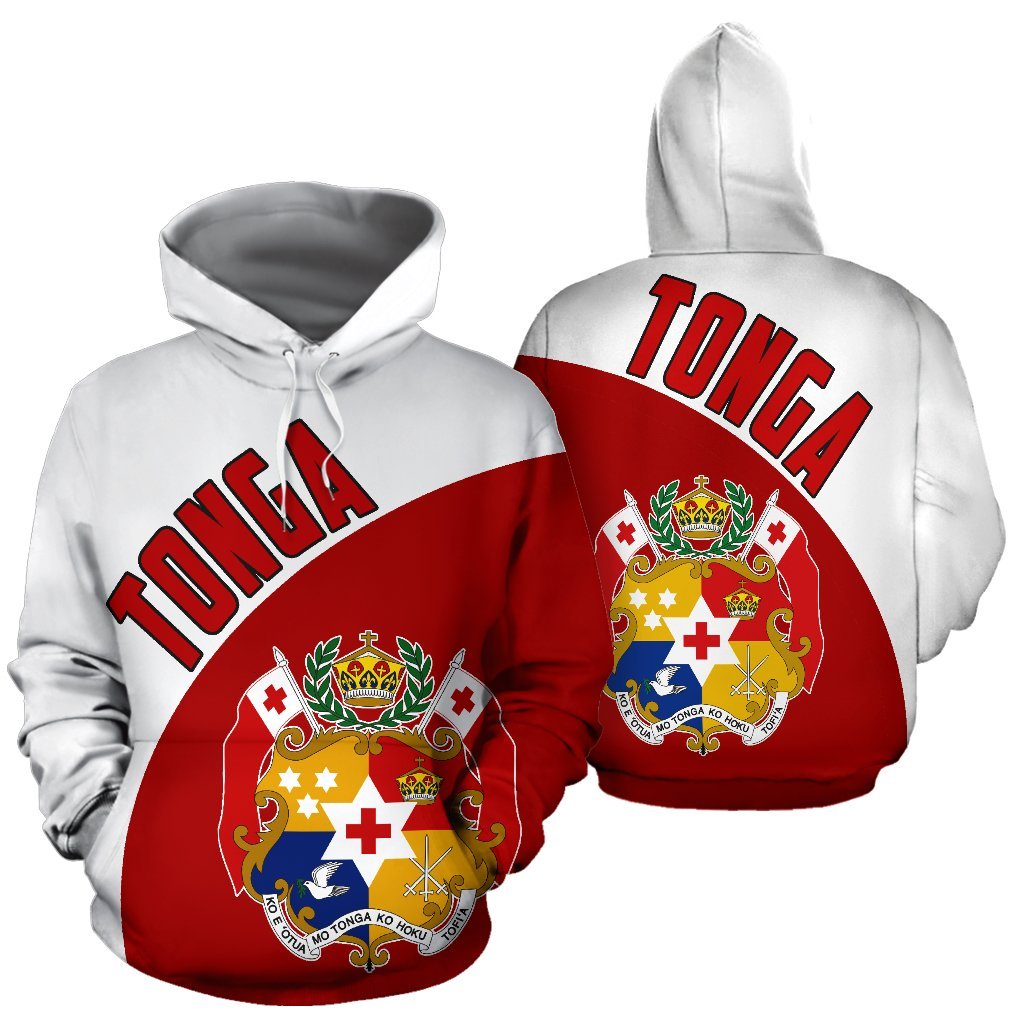 Tonga Hoodie Wave Flag Color - Vibe Hoodie Shop