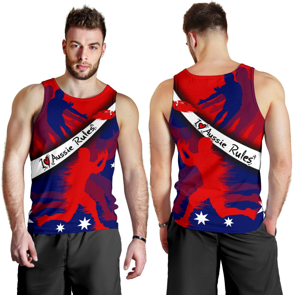 Men's Tank Top - Australian Rules Football - Vibe Hoodie Shop