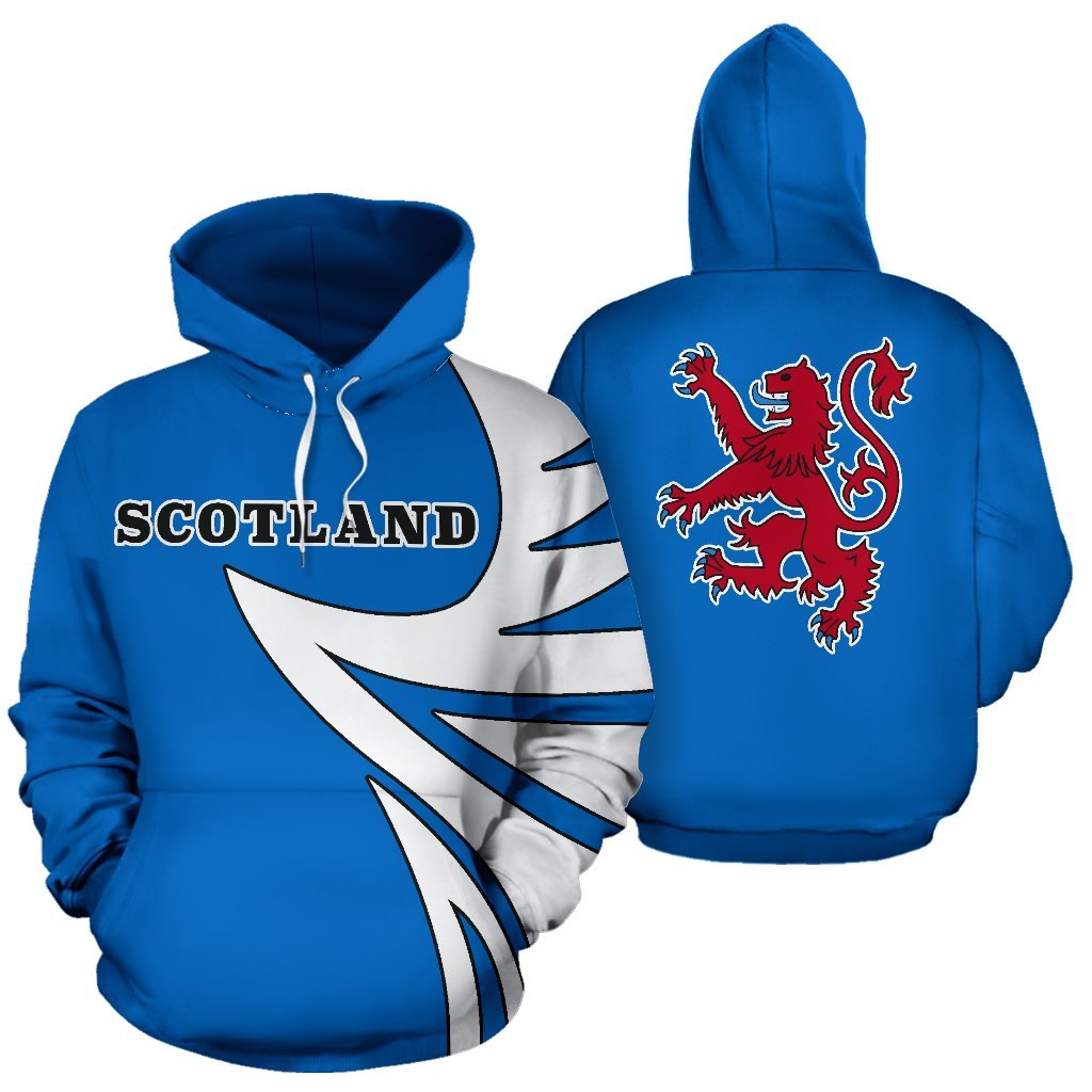 Scotland Coat Of Arms Hoodie - Warrior Style - Vibe Hoodie Shop