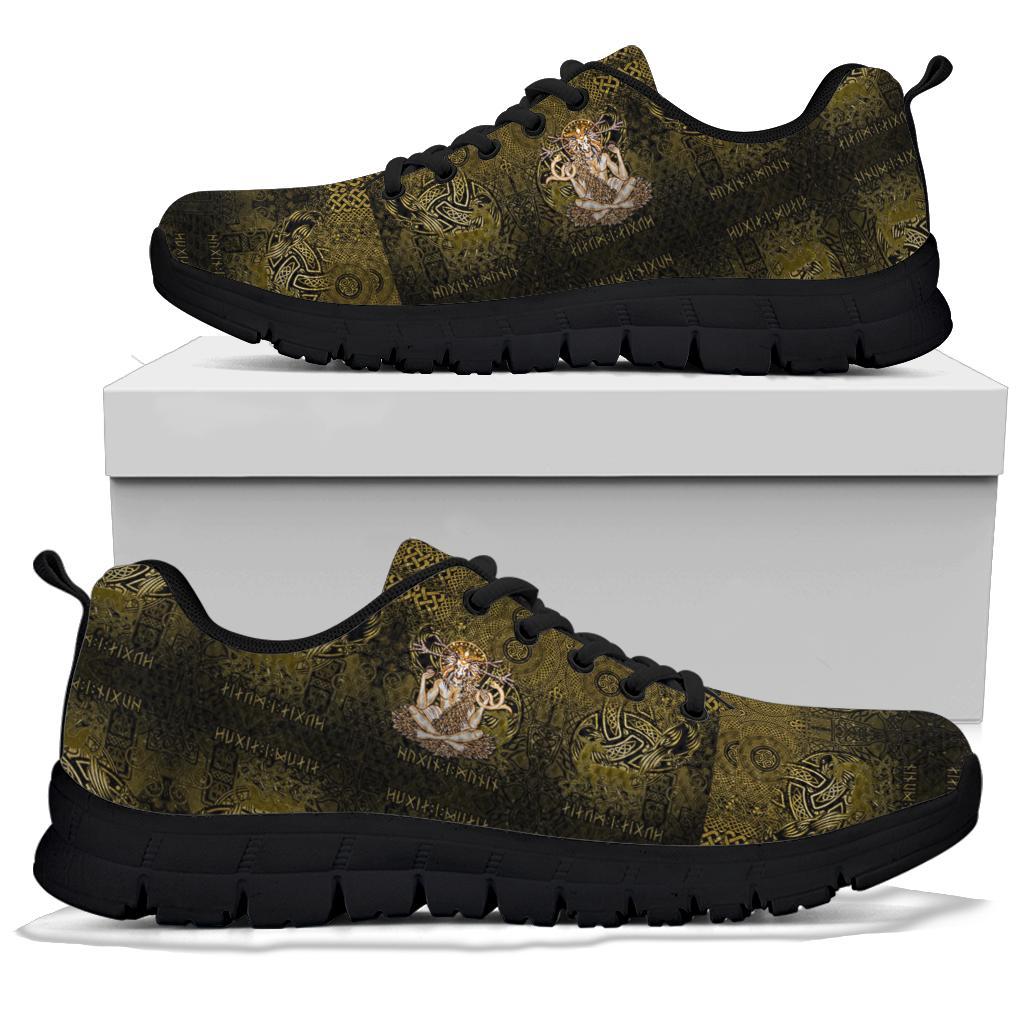 Cernunnos Goddess Sneakers - Celtic God of the Forest - Vibe Hoodie Shop