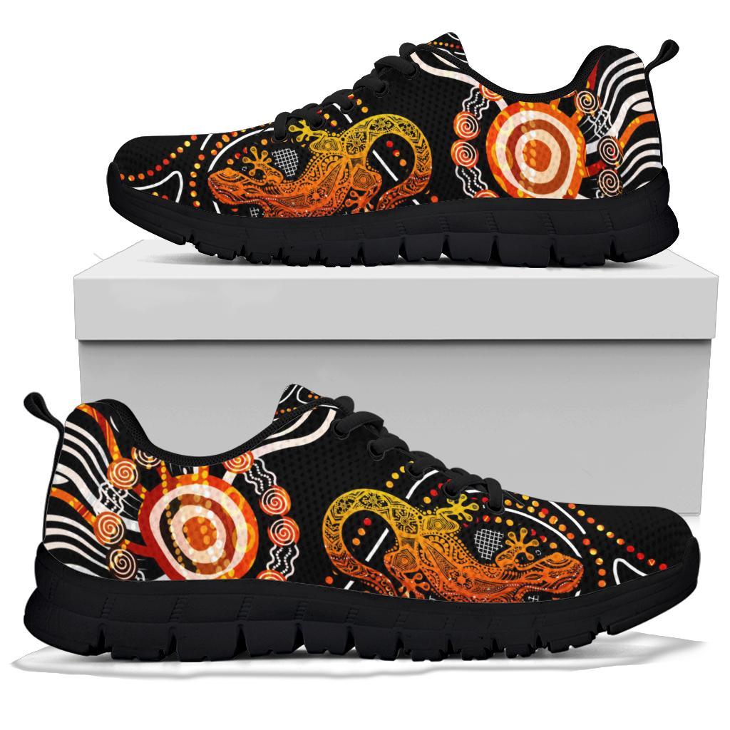 Aboriginal Sneakers - Lizard Sunshine - Vibe Hoodie Shop