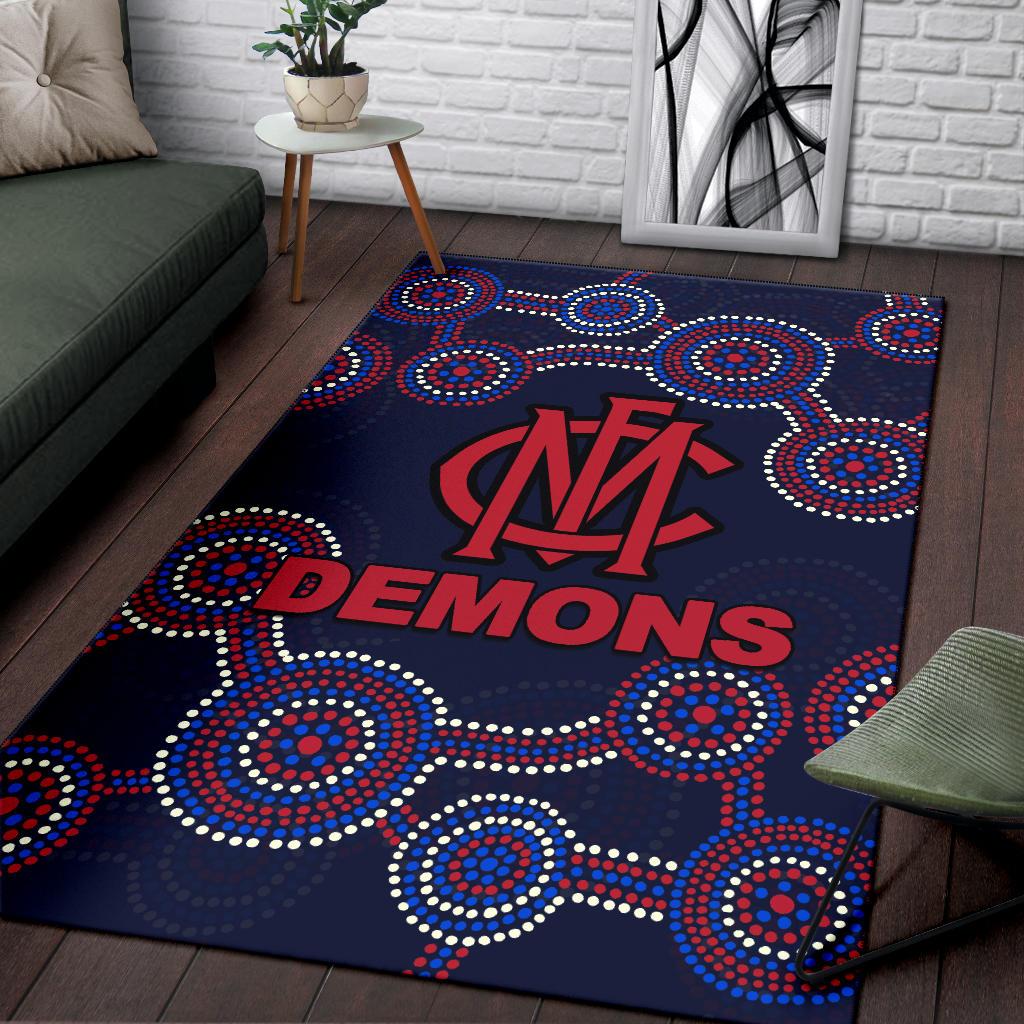 Demons Area Rug - Vibe Hoodie Shop