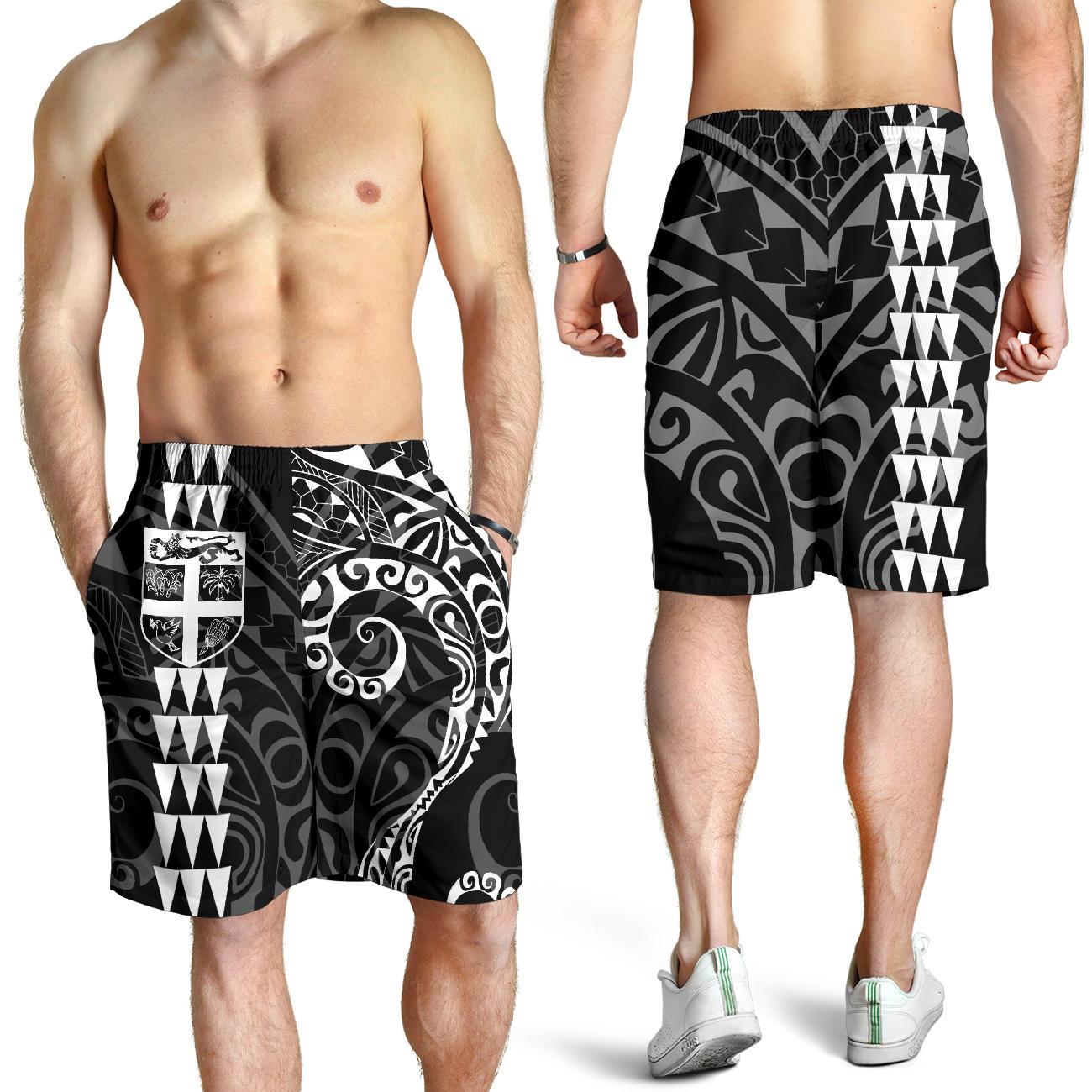 Fiji Polynesian Men's Short 01 - Vibe Hoodie Shop