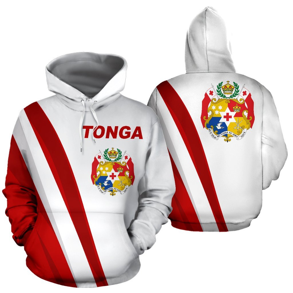 Tonga Hoodie - White - Vibe Hoodie Shop