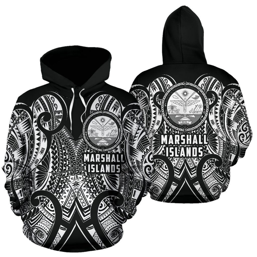 Marshall Islands Hoodie Polynesian (Zip) - Vibe Hoodie Shop