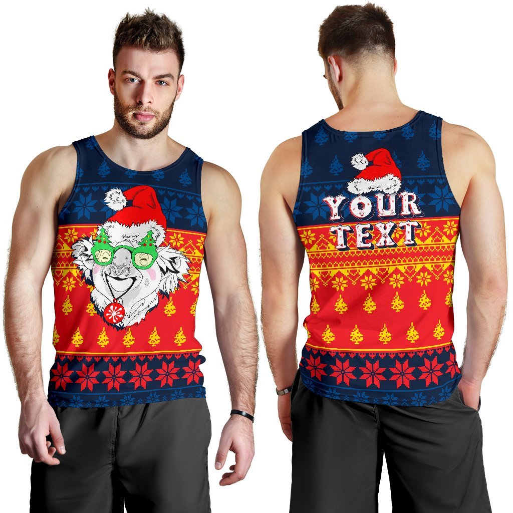 Custom Australia Christmas Men's Tank Top - Bye Bye 2020 - Vibe Hoodie Shop