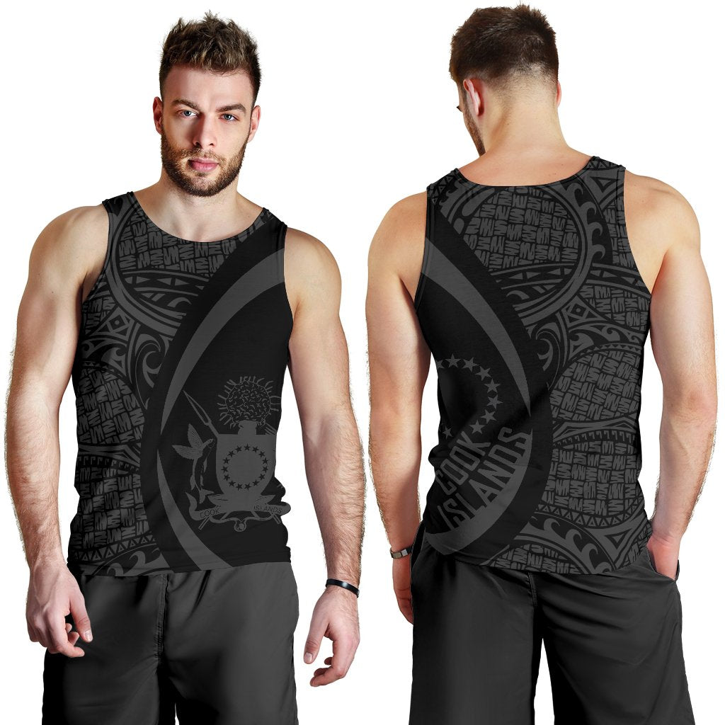 Cook Islands Polynesian Men's Tank Top 01 - Vibe Hoodie Shop