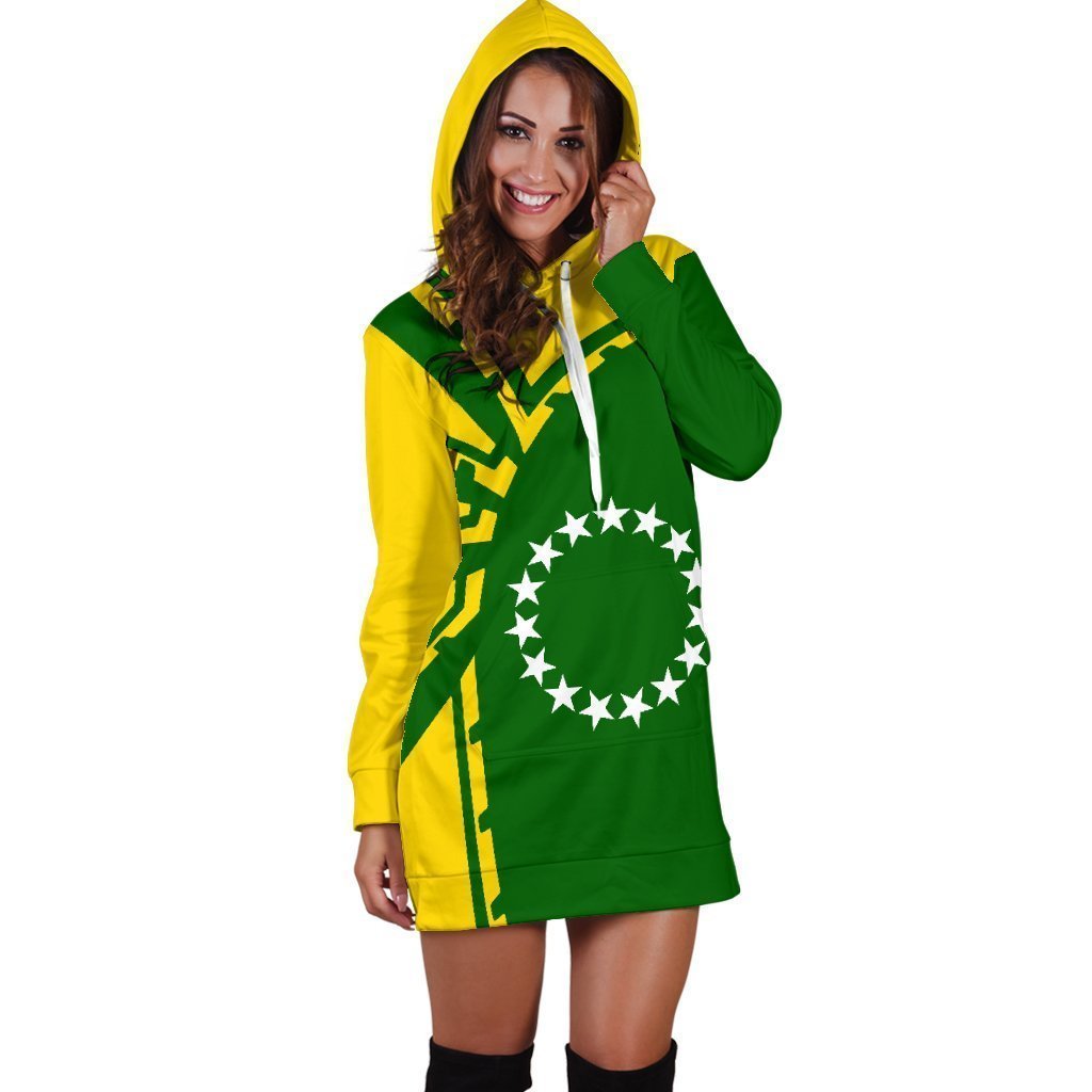 Cook Islands Hoodie Dress Premium Style - Vibe Hoodie Shop