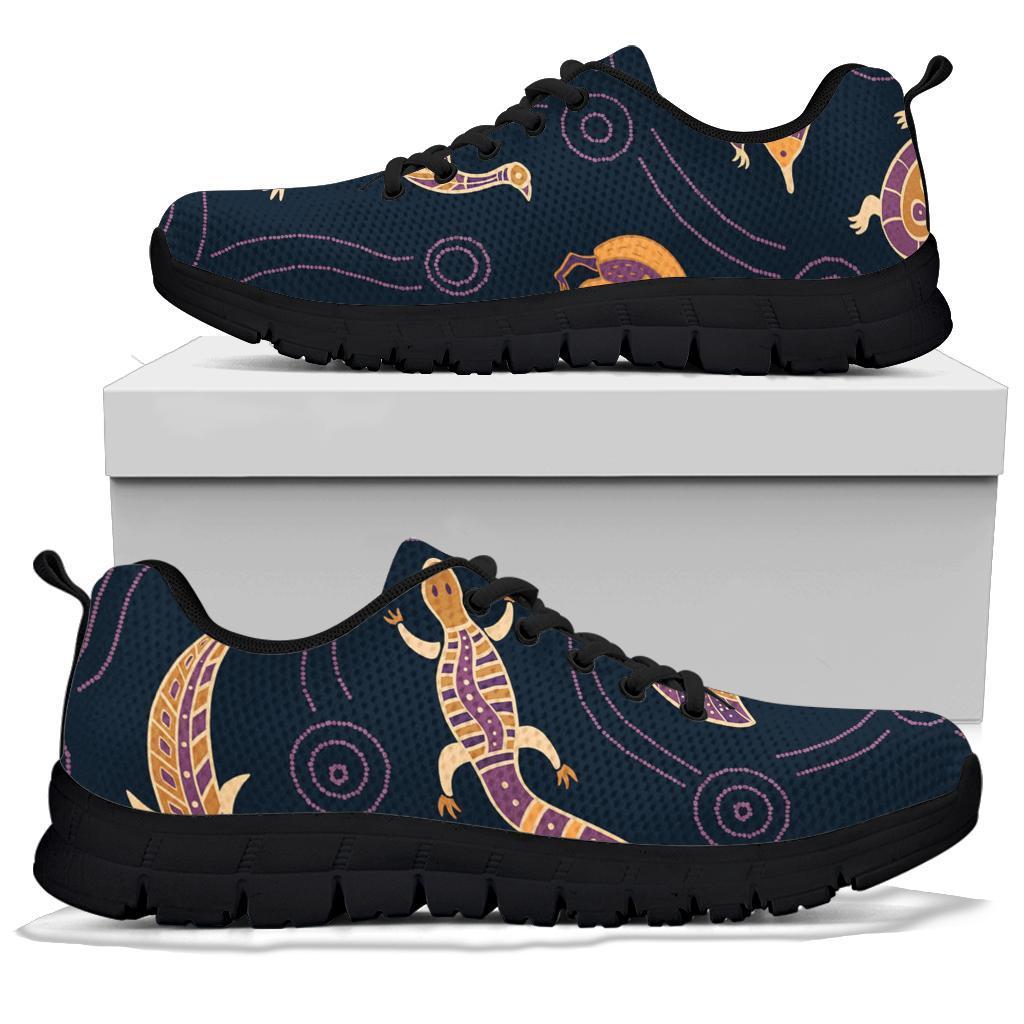 Sneakers - Indigenous Animals Patterns - Vibe Hoodie Shop