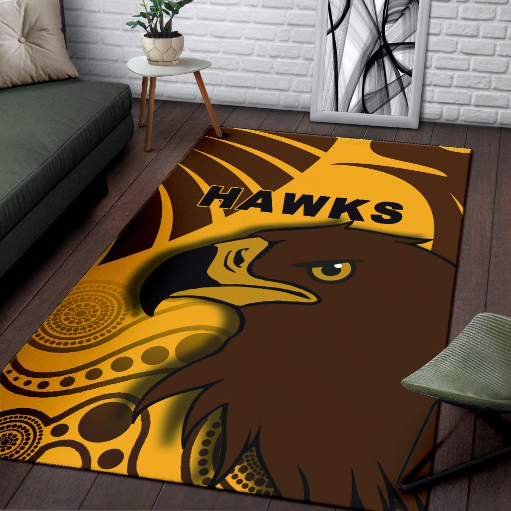 Hawks Area Rug - Vibe Hoodie Shop