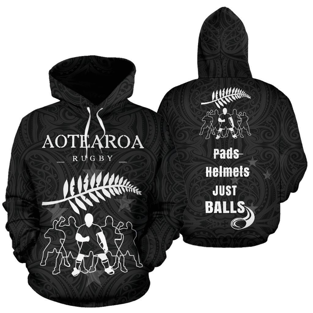 New Zealand Maori Haka Rugby Sayings Hoodie 02 - Vibe Hoodie Shop
