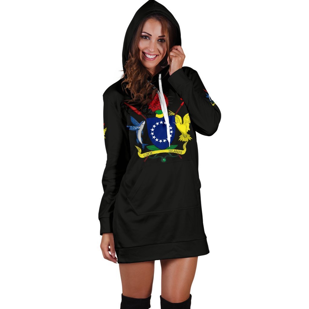 Cook Islands Hoodie Dress - Vibe Hoodie Shop