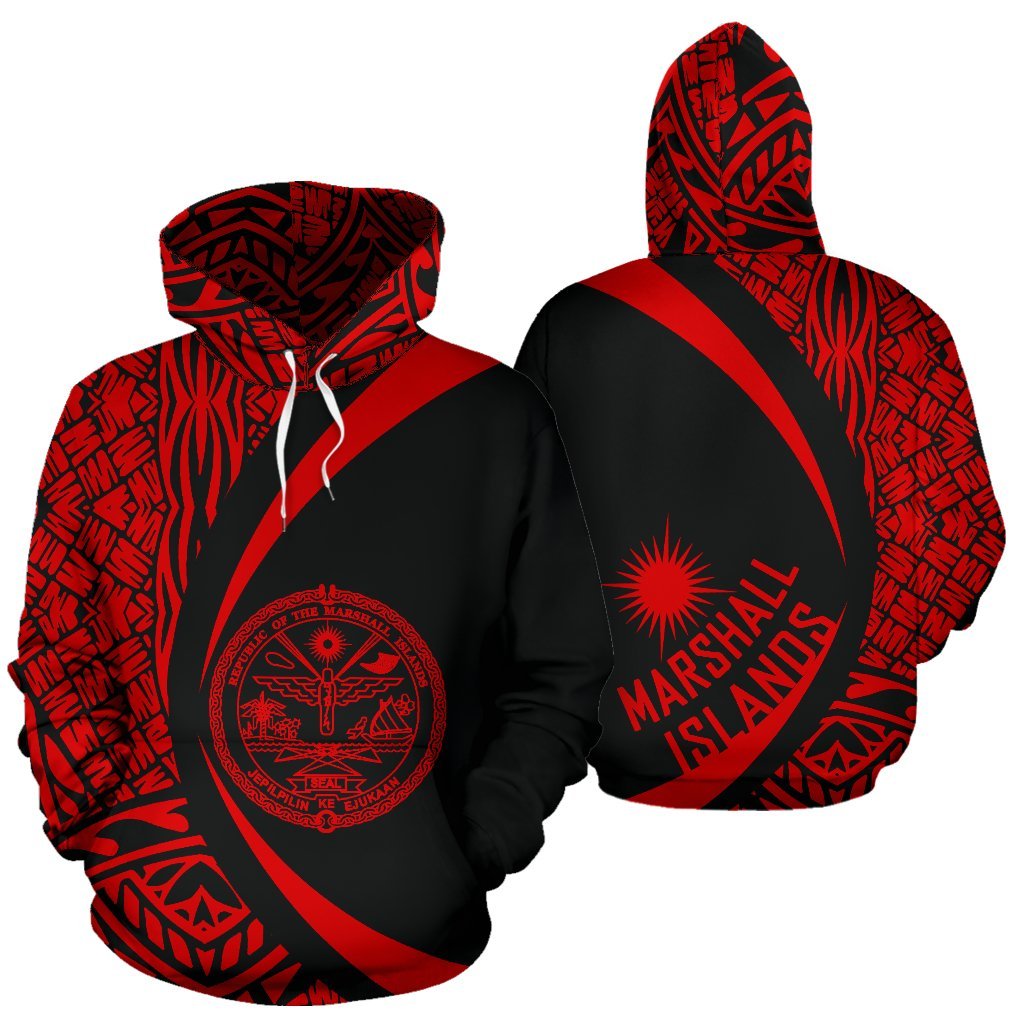 Marshall Polynesian Hoodie Custom - Circle - Vibe Hoodie Shop