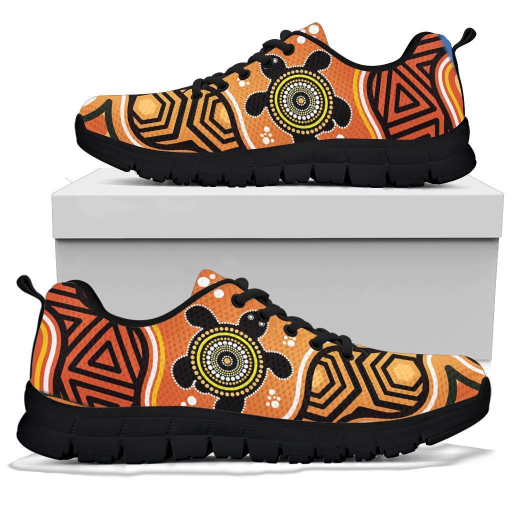 Aboriginal Sneakers - Indigenous Art Patterns Ver04 - Vibe Hoodie Shop