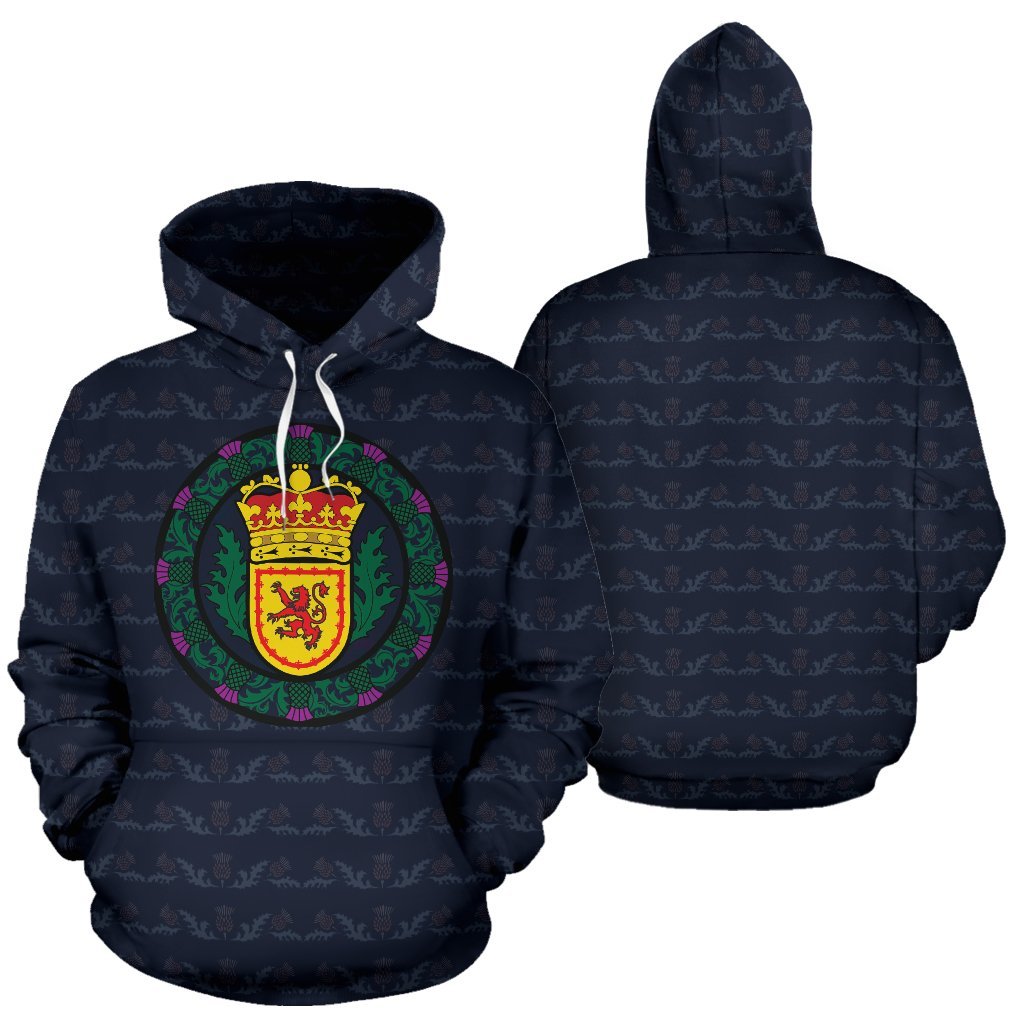 Scotland Hoodie - The King Of Scots - Vibe Hoodie Shop