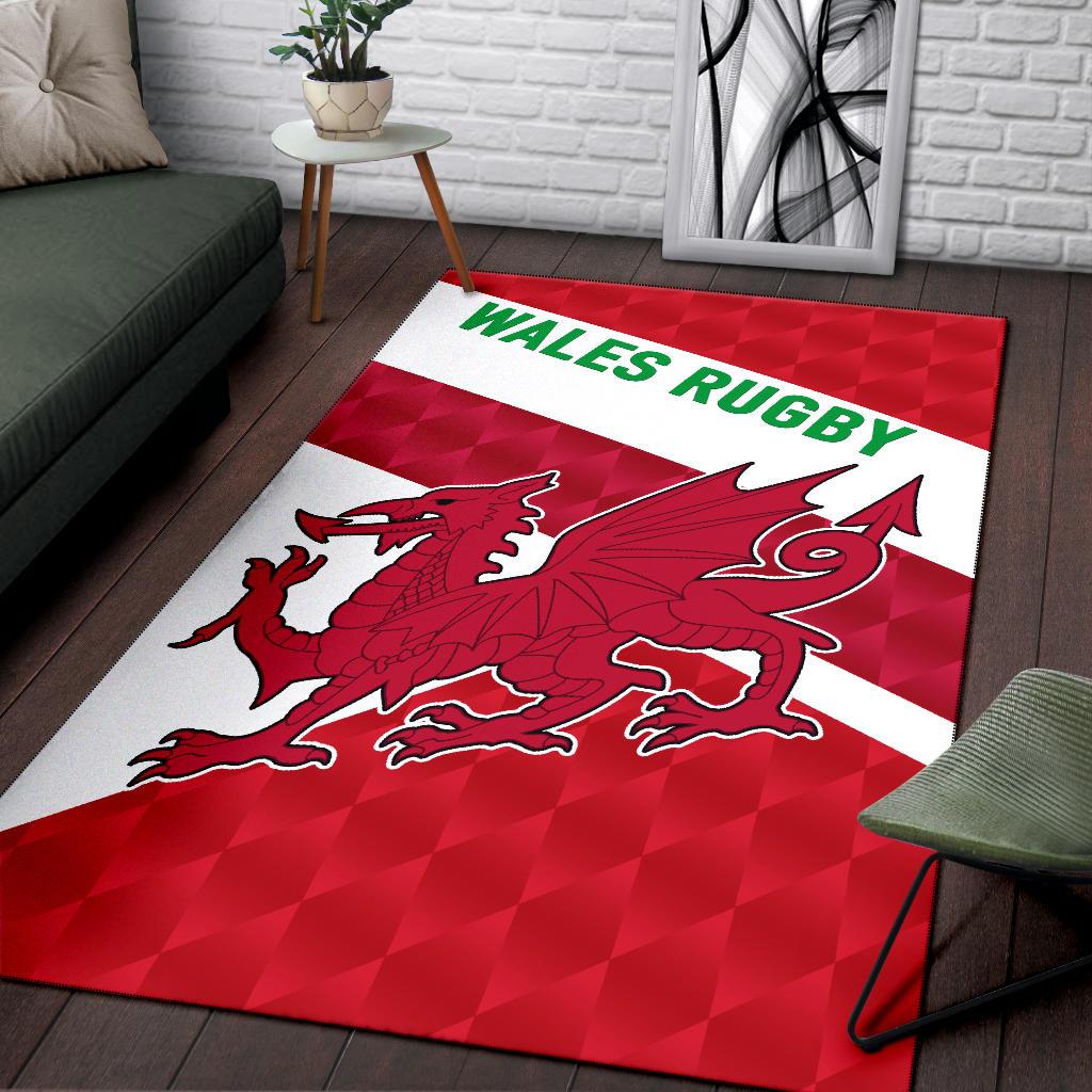 Wales Rugby Area Rug Sporty Style - Vibe Hoodie Shop