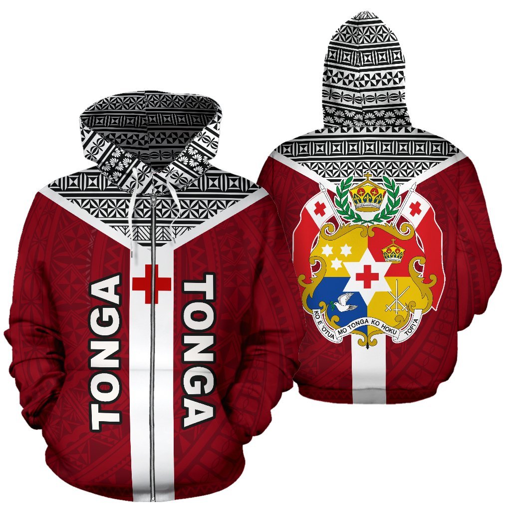 Tonga Is My Homeland Zip Hoodie - Vibe Hoodie Shop