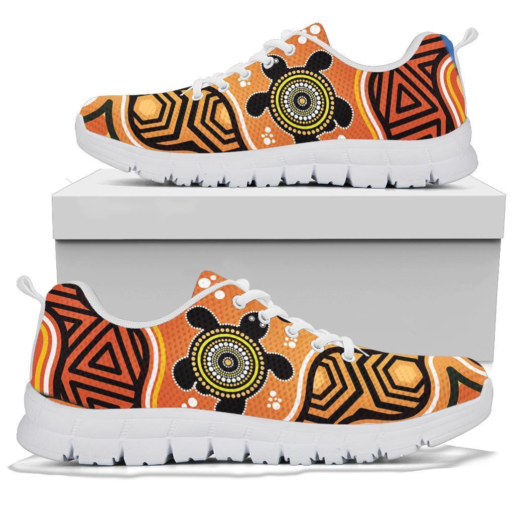 Aboriginal Sneakers - Indigenous Art Patterns Ver04 - Vibe Hoodie Shop