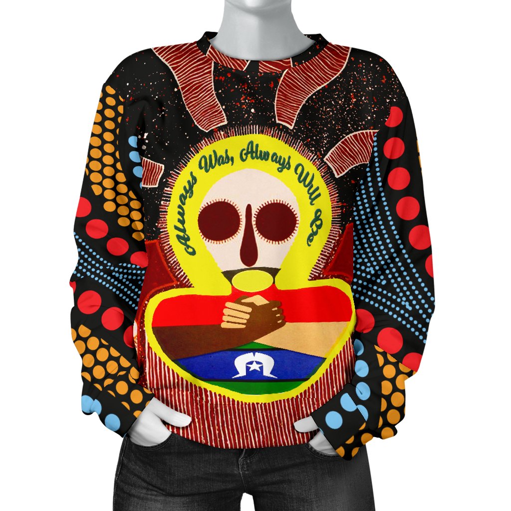 Aboriginal and Torres Strait Islanders Women's Sweater - NAIDOC Style - Vibe Hoodie Shop