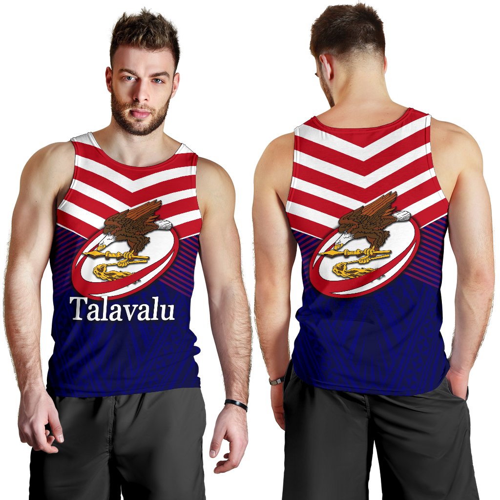 American Samoa Talavalu Rugby Men's Tank Top - Vibe Hoodie Shop