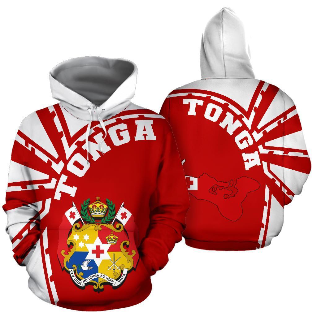 Tonga Hoodie Coat Of Arms - Vibe Hoodie Shop