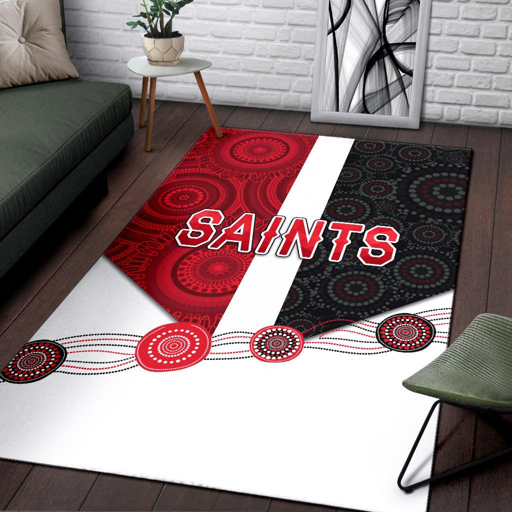 Saints Area Rug Indigenous - Vibe Hoodie Shop