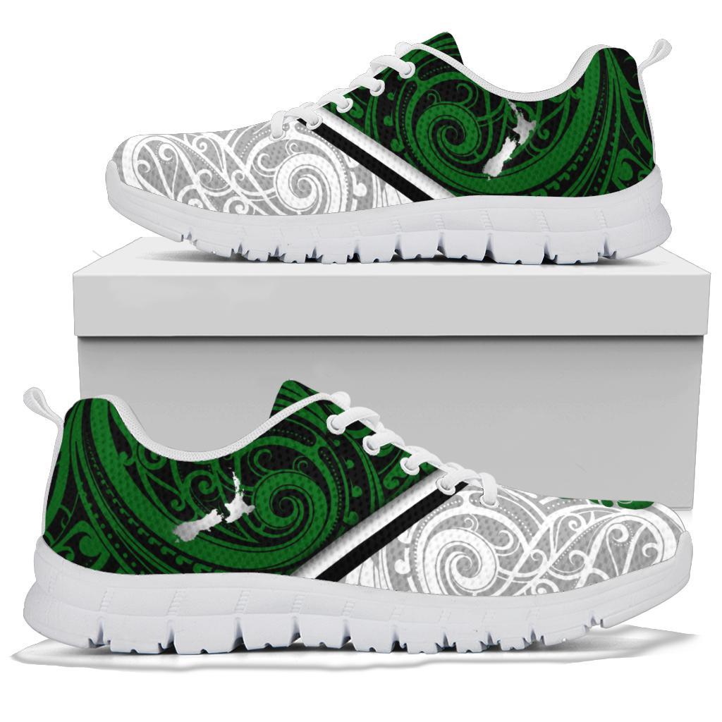 New Zealand Maori Rugby Sneakers Pride Version - White - Vibe Hoodie Shop