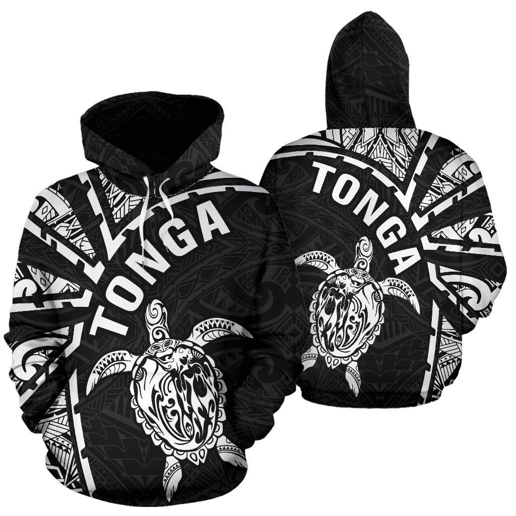 Hoodie Tonga Turtle Polynesia - Tornado Style - Vibe Hoodie Shop