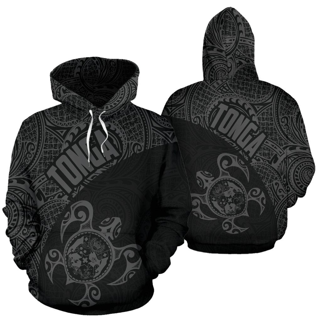 Hoodie Tonga Coat Of Arms Turtle Polynesian Pattern 11 - Vibe Hoodie Shop