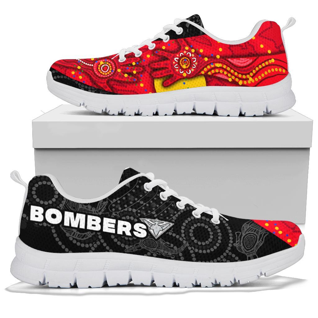 Bombers NAIDOC Week Sneakers Essendon Ingenious - White - Vibe Hoodie Shop