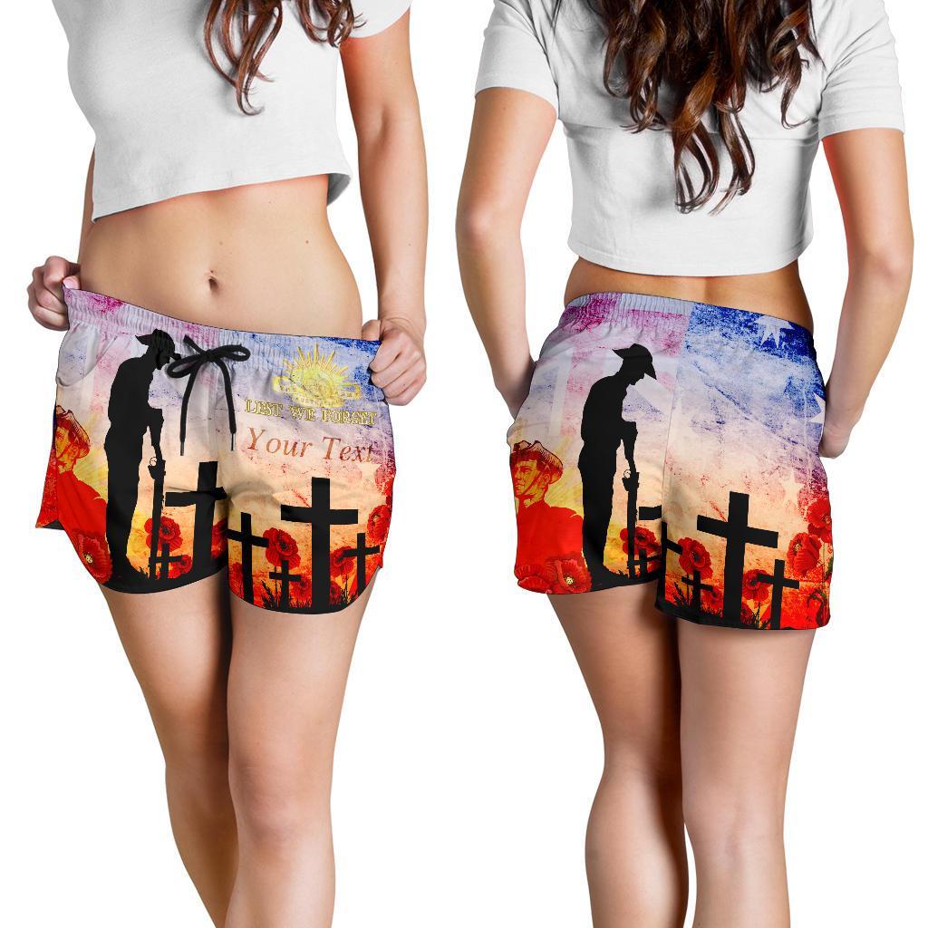 custom-anzac-womens-shorts-anzac-2020-lest-we-forget-the-australian-army