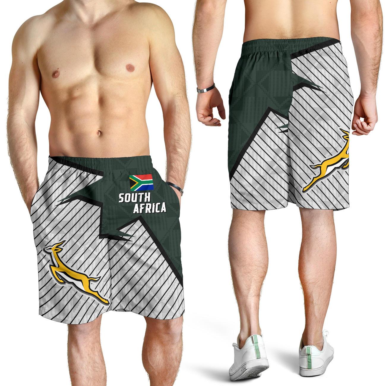 South Africa Shorts Springboks - Vibe Hoodie Shop